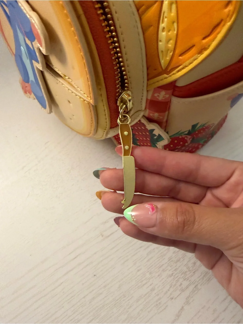 Limited Edition Disney Pixar Loungefly Ratatouille Charcuterie Mini Backpack